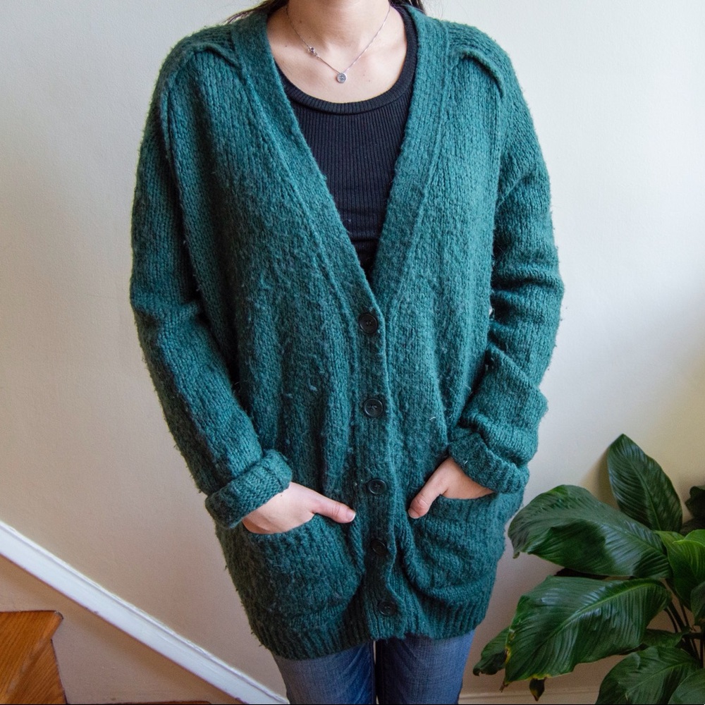 Urban outfitters green cardigan